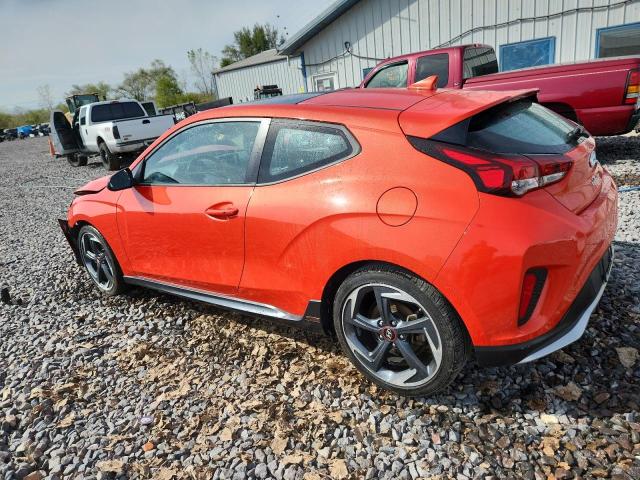KMHTH6AB8KU009366 - 2019 HYUNDAI VELOSTER TURBO Նարնջագույն լուսանկար 2