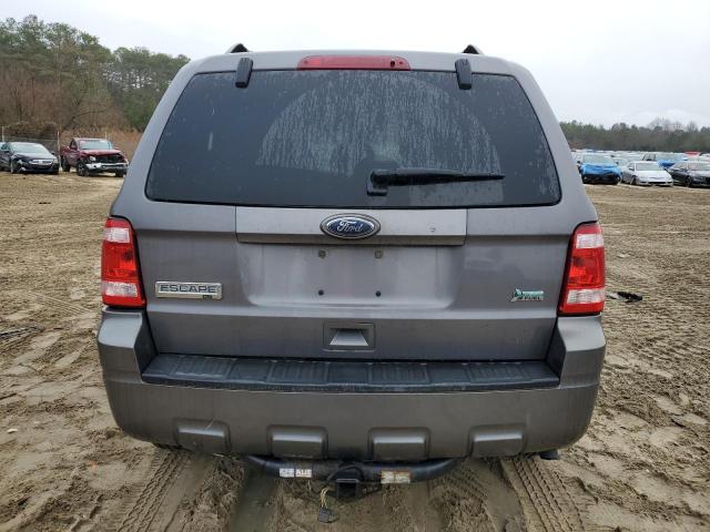 1FMCU9DG3BKA36250 - 2011 FORD ESCAPE XLT GRAY photo 6