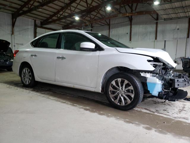 3N1AB7AP6KY406671 - 2019 NISSAN SENTRA S WHITE photo 4