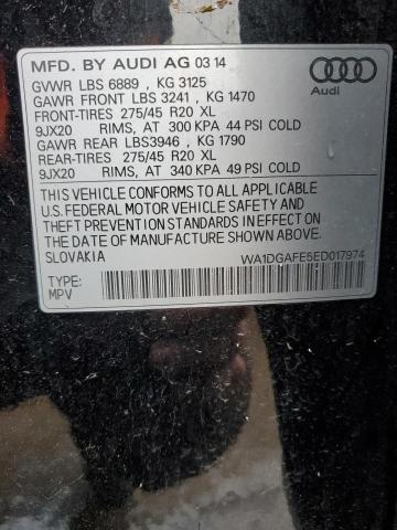 WA1DGAFE5ED017974 - 2014 AUDI Q7 PRESTIGE 黑色 照片 13
