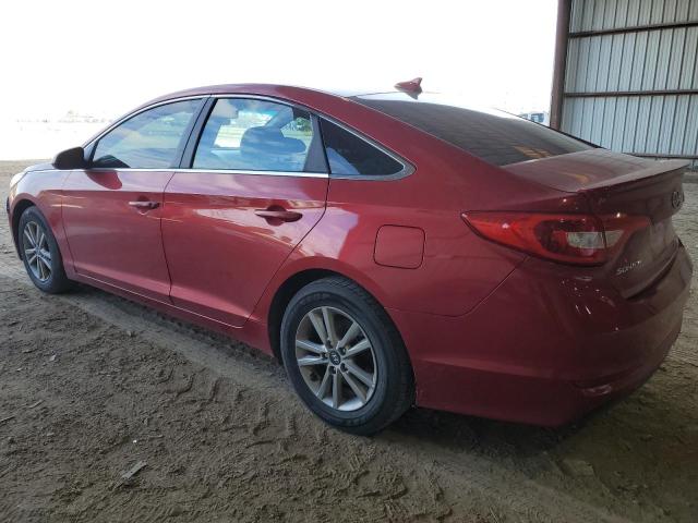 5NPE24AF4HH509050 - 2017 HYUNDAI SONATA SE RED photo 2