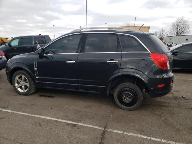 3GNAL3EK8ES514628 - 2014 CHEVROLET CAPTIVA LT BLACK photo 2