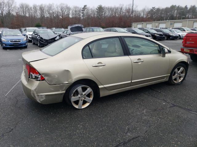 1HGFA16877L066761 - 2007 HONDA CIVIC EX GOLD photo 3