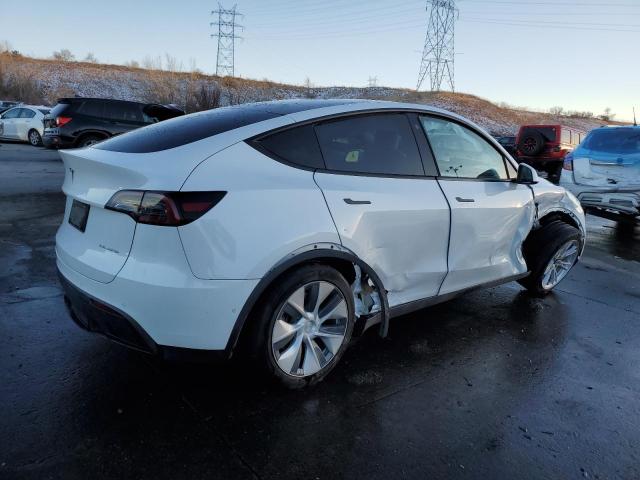 5YJYGAEE6MF269118 - 2021 TESLA MODEL Y WHITE photo 3