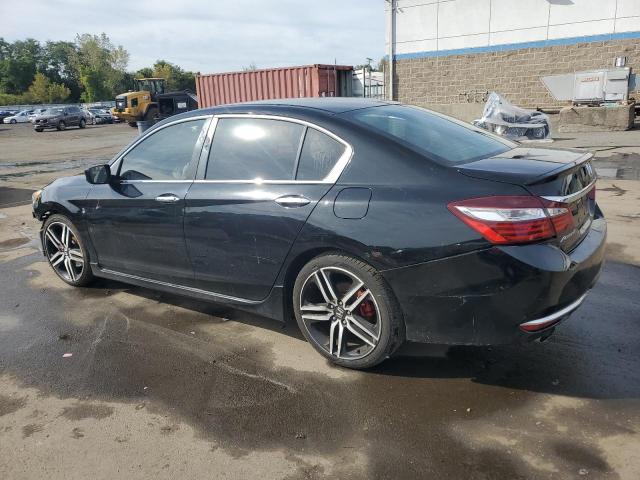 1HGCR2F52GA023979 - 2016 HONDA ACCORD SPORT Чорний фото 2