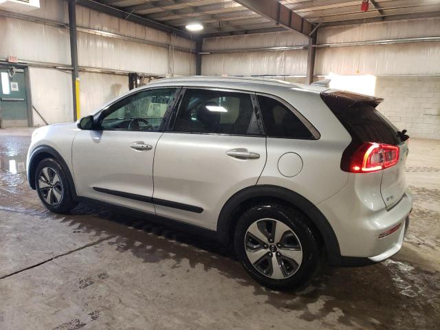 KNDCB3LC2H5087185 - 2017 KIA NIRO FE SILVER photo 2