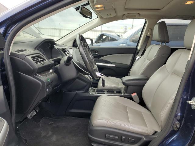 2HKRM4H7XGH724733 - 2016 HONDA CR-V EXL BLUE photo 7