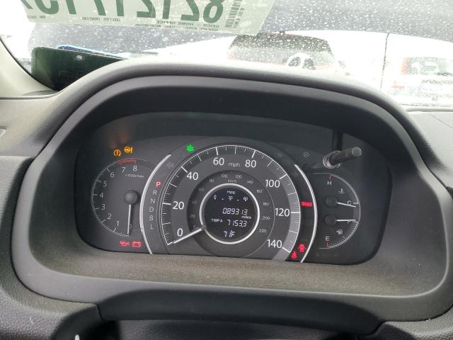 2HKRM4H7XGH724733 - 2016 HONDA CR-V EXL BLUE photo 9