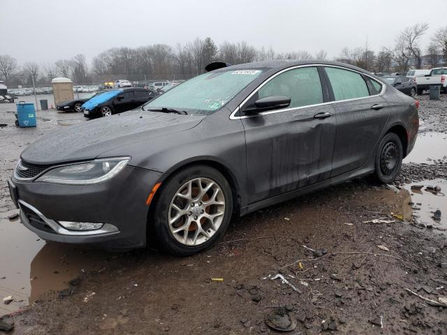 1C3CCCEG6FN668784 - 2015 CHRYSLER 200 C GRAY photo 1