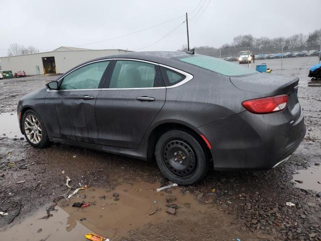 1C3CCCEG6FN668784 - 2015 CHRYSLER 200 C GRAY photo 2