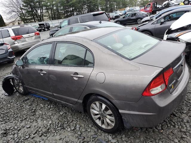 2HGFA1F89AH507732 - 2010 HONDA CIVIC EX GRAY photo 2