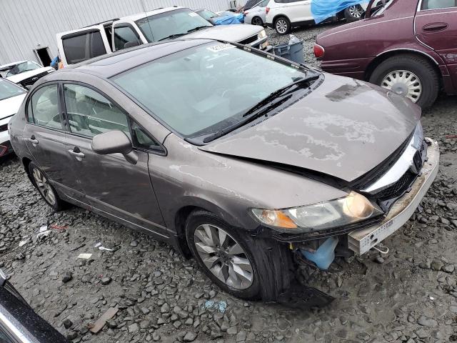 2HGFA1F89AH507732 - 2010 HONDA CIVIC EX GRAY photo 4