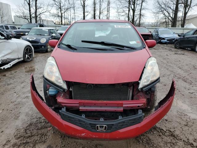 JHMGE8H55CC022009 - 2012 HONDA FIT SPORT RED photo 5