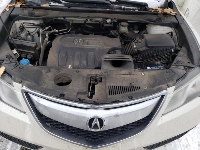 5J8TB4H55DL004811 - 2013 ACURA RDX TECHNOLOGY WHITE photo 11