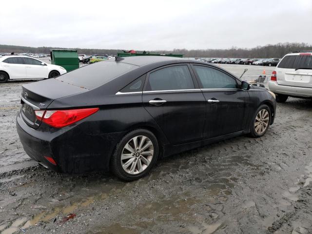 5NPEC4AB1EH942170 - 2014 HYUNDAI SONATA SE BLACK photo 3