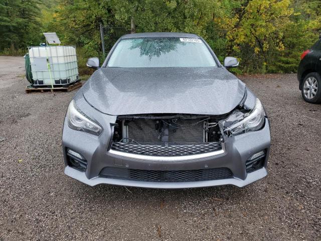 JN1BV7AR5EM702723 - 2014 INFINITI Q50 BASE CHARCOAL photo 5