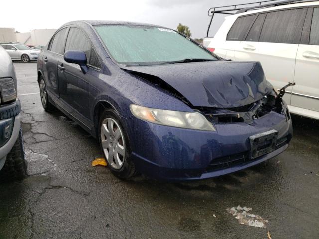 1HGFA16546L061506 - 2006 HONDA CIVIC LX BLUE photo 4