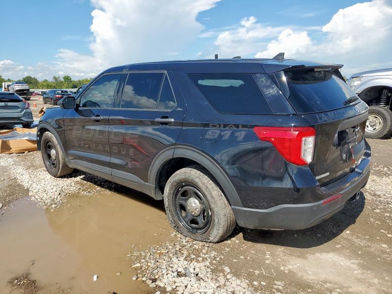 1FM5K8AC8NGC23744 - 2022 FORD EXPLORER POLICE INTERCEPTOR Negro foto 2