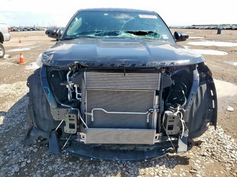 1FM5K8AC8NGC23744 - 2022 FORD EXPLORER POLICE INTERCEPTOR Negro foto 5