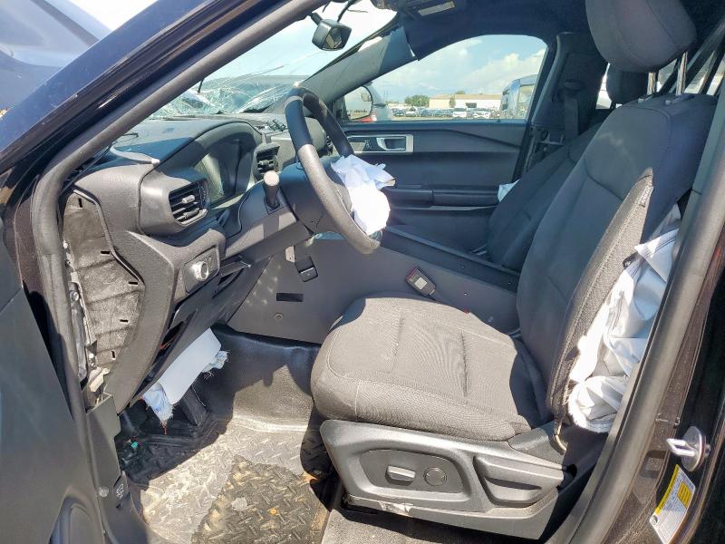 1FM5K8AC8NGC23744 - 2022 FORD EXPLORER POLICE INTERCEPTOR Negro foto 7