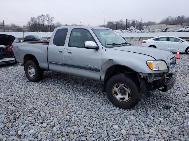 5TBBT441X3S357335 - 2003 TOYOTA TUNDRA ACCESS CAB SR5 SILVER photo 4