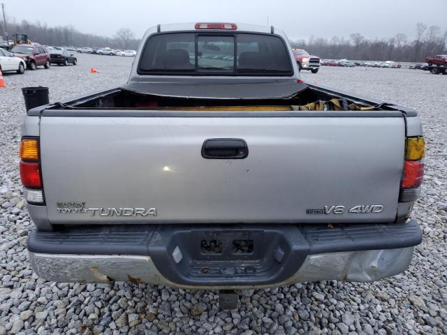 5TBBT441X3S357335 - 2003 TOYOTA TUNDRA ACCESS CAB SR5 SILVER photo 6