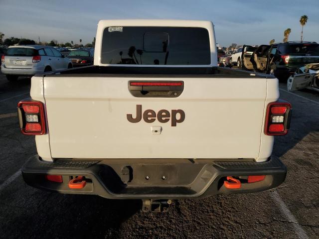 1C6JJTEGXML547765 - 2021 JEEP GLADIATOR MOJAVE WHITE photo 6