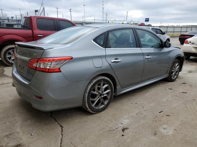 3N1AB7AP2DL789878 - 2013 NISSAN SENTRA S SILVER photo 3