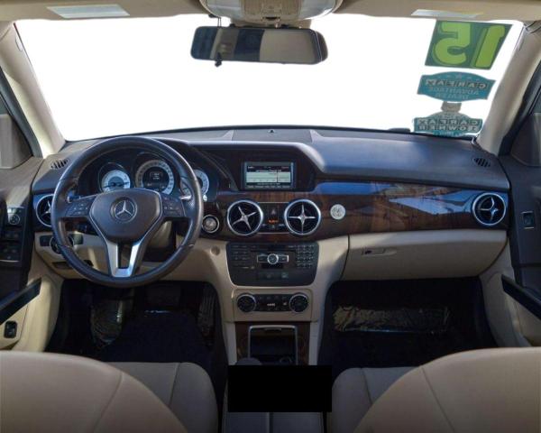 WDCGG5HB4FG340162 - 2015 MERCEDES-BENZ GLK 350 WHITE photo 9