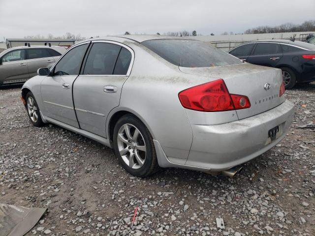 JNKCV51E96M521773 - 2006 INFINITI G35 SILVER photo 2