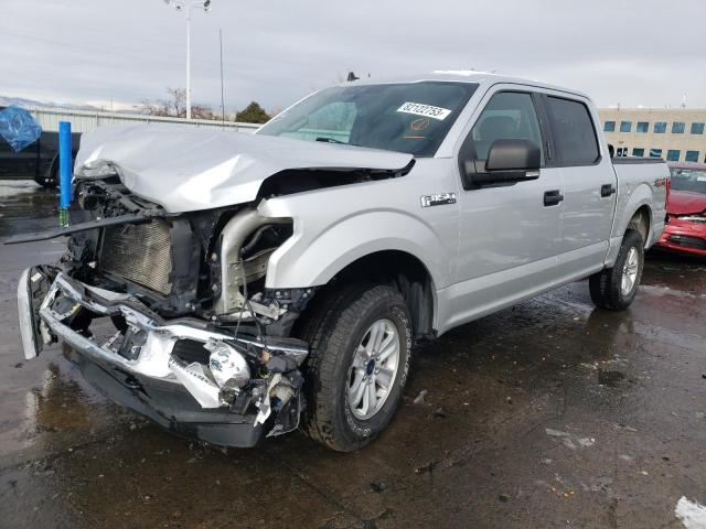 1FTEW1E57KKD14119 - 2019 FORD F150 SUPERCREW SILVER photo 1