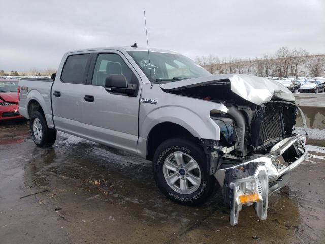 1FTEW1E57KKD14119 - 2019 FORD F150 SUPERCREW SILVER photo 4