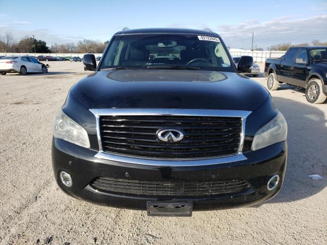 JN8AZ2ND5E9750762 - 2014 INFINITI QX80 BLACK photo 5