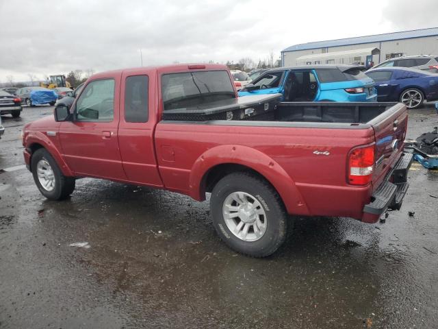 1FTLR4FEXBPA53800 - 2011 FORD RANGER SUPER CAB RED photo 2