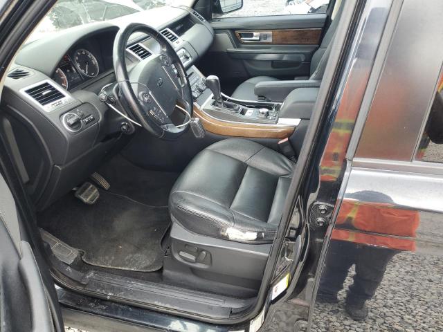 SALSF2D48BA711614 - 2011 LAND ROVER RANGE ROVE HSE BLACK photo 7