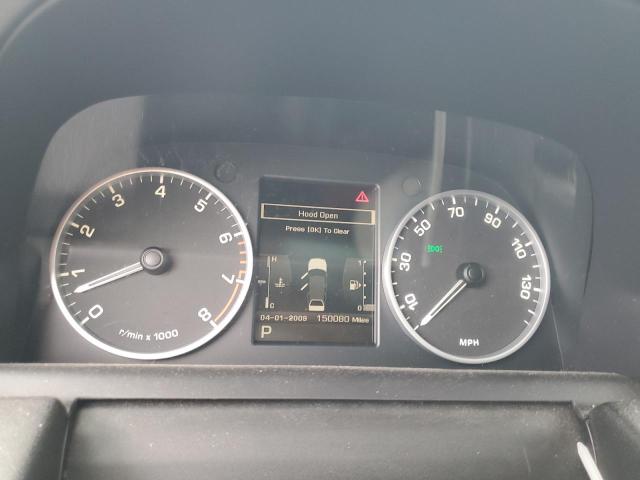 SALSF2D48BA711614 - 2011 LAND ROVER RANGE ROVE HSE BLACK photo 9