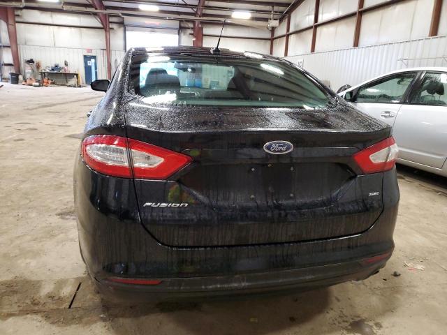 3FA6P0H76GR197246 - 2016 FORD FUSION SE BLACK photo 6