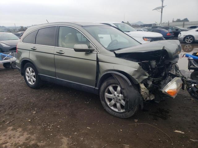 JHLRE48707C041550 - 2007 HONDA CR-V EXL GREEN photo 4