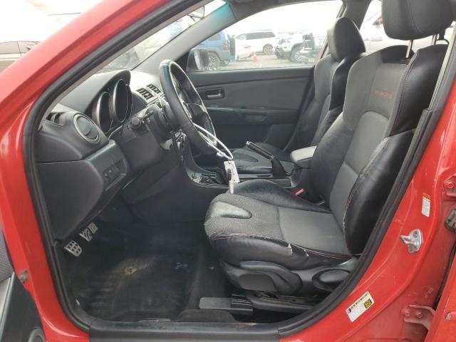 JM1BK34M171681646 - 2007 MAZDA SPEED 3 RED photo 7
