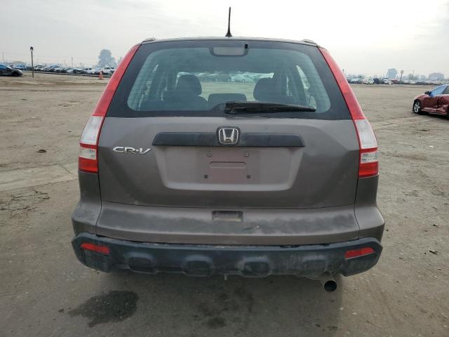 5J6RE38389L034668 - 2009 HONDA CR-V LX GRAY photo 6