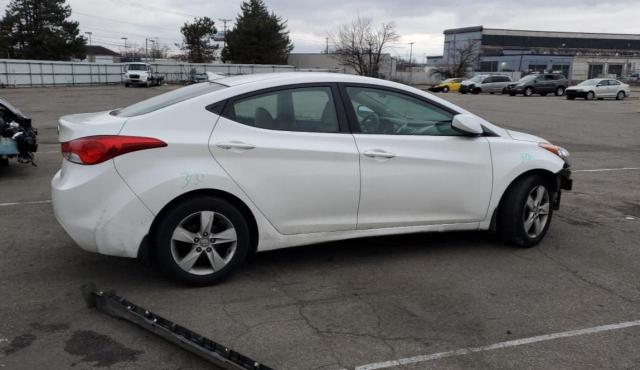 5NPDH4AE6CH140766 - 2012 HYUNDAI ELANTRA GLS WHITE photo 3