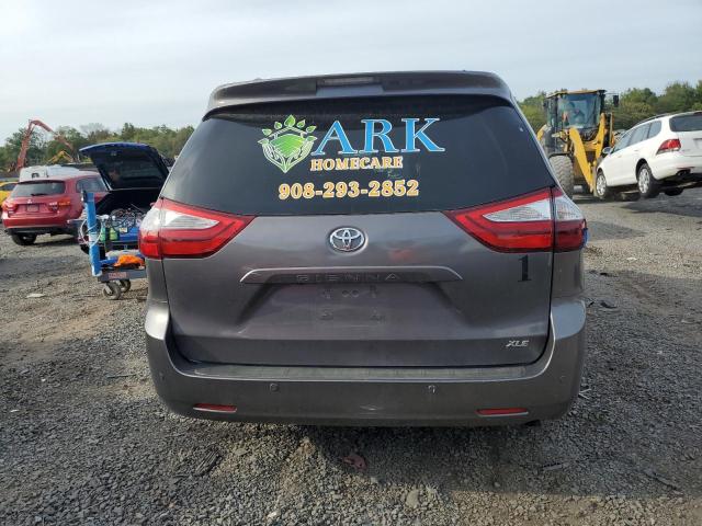 5TDYZ3DCXHS778099 - 2017 TOYOTA SIENNA XLE GRAY photo 6