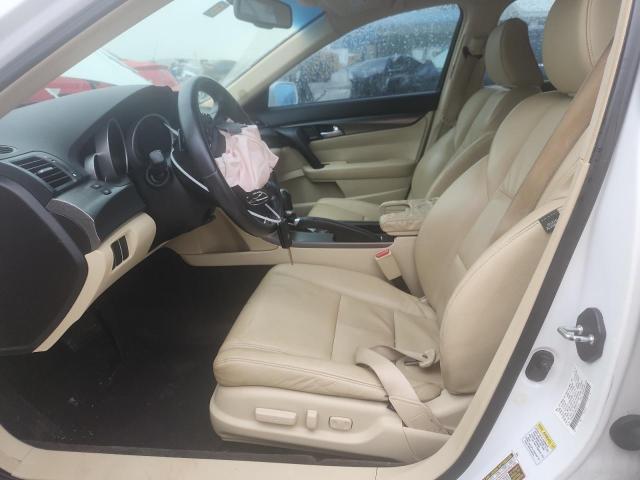 19UUA8F29DA001011 - 2013 ACURA TL WHITE photo 7