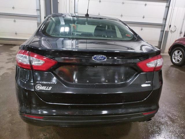 1FA6P0HD7E5353221 - 2014 FORD FUSION SE BLACK photo 6