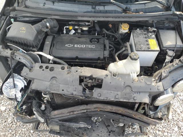 1G1JA5SHXE4149039 - 2014 CHEVROLET SONIC LS BLACK photo 11