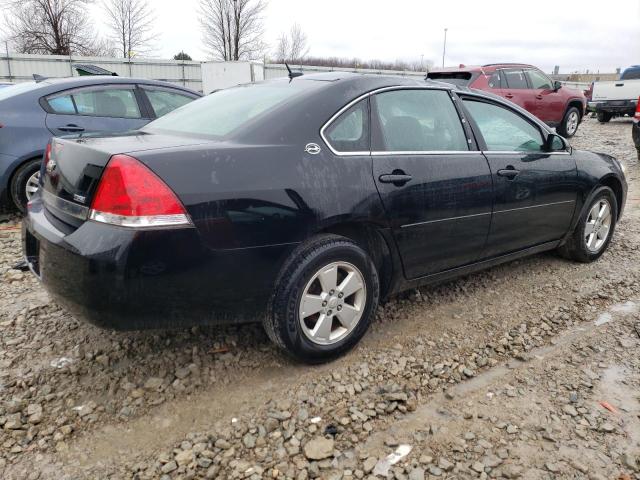 2G1WT58K981279834 - 2008 CHEVROLET IMPALA LT BLACK photo 3