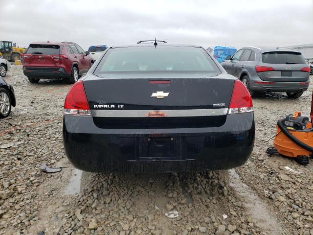 2G1WT58K981279834 - 2008 CHEVROLET IMPALA LT BLACK photo 6