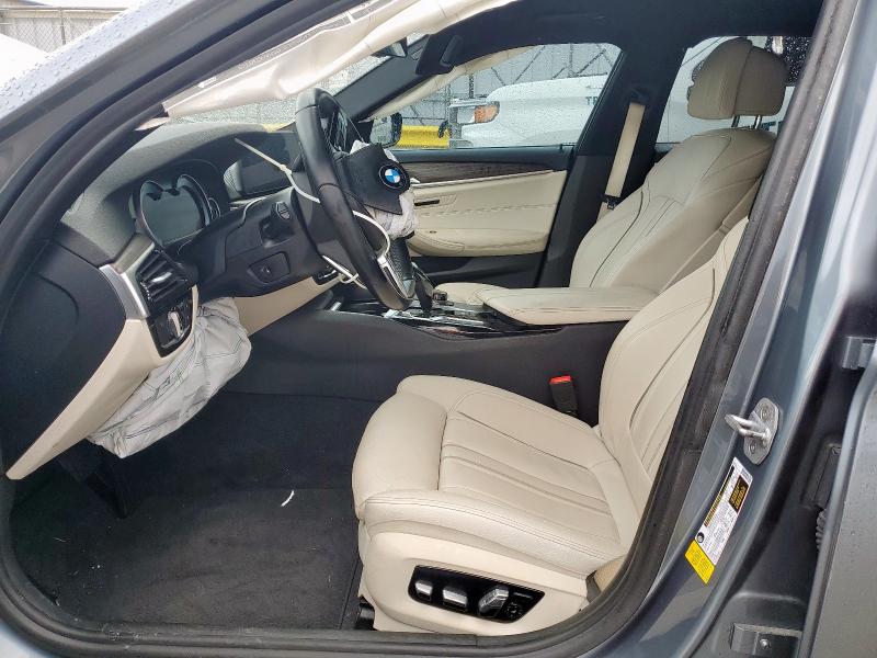WBAJE5C32HG916414 - 2017 BMW 540 I GRAY photo 7