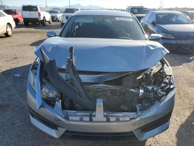 19XFC2F5XJE041423 - 2018 HONDA CIVIC LX SILVER photo 5