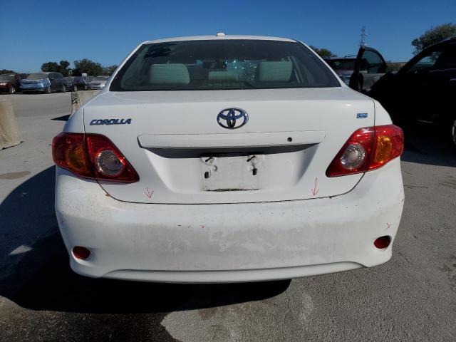 JTDBL40E899065237 - 2009 TOYOTA COROLLA BASE WHITE photo 6